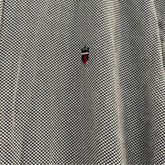 Men's Louis Philipe Blue & White Dress Shirt - Picture 4 of 8